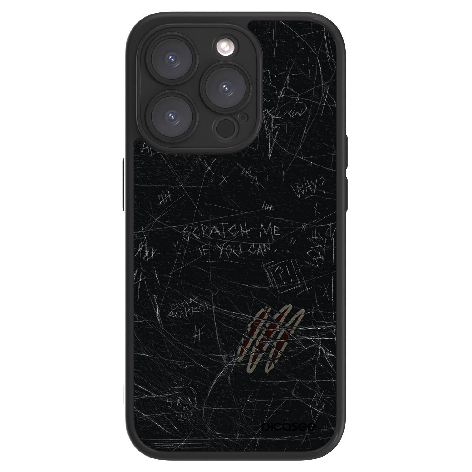 Picasee ULTIMATE CASE für Apple iPhone 15 Pro - SCRATCH