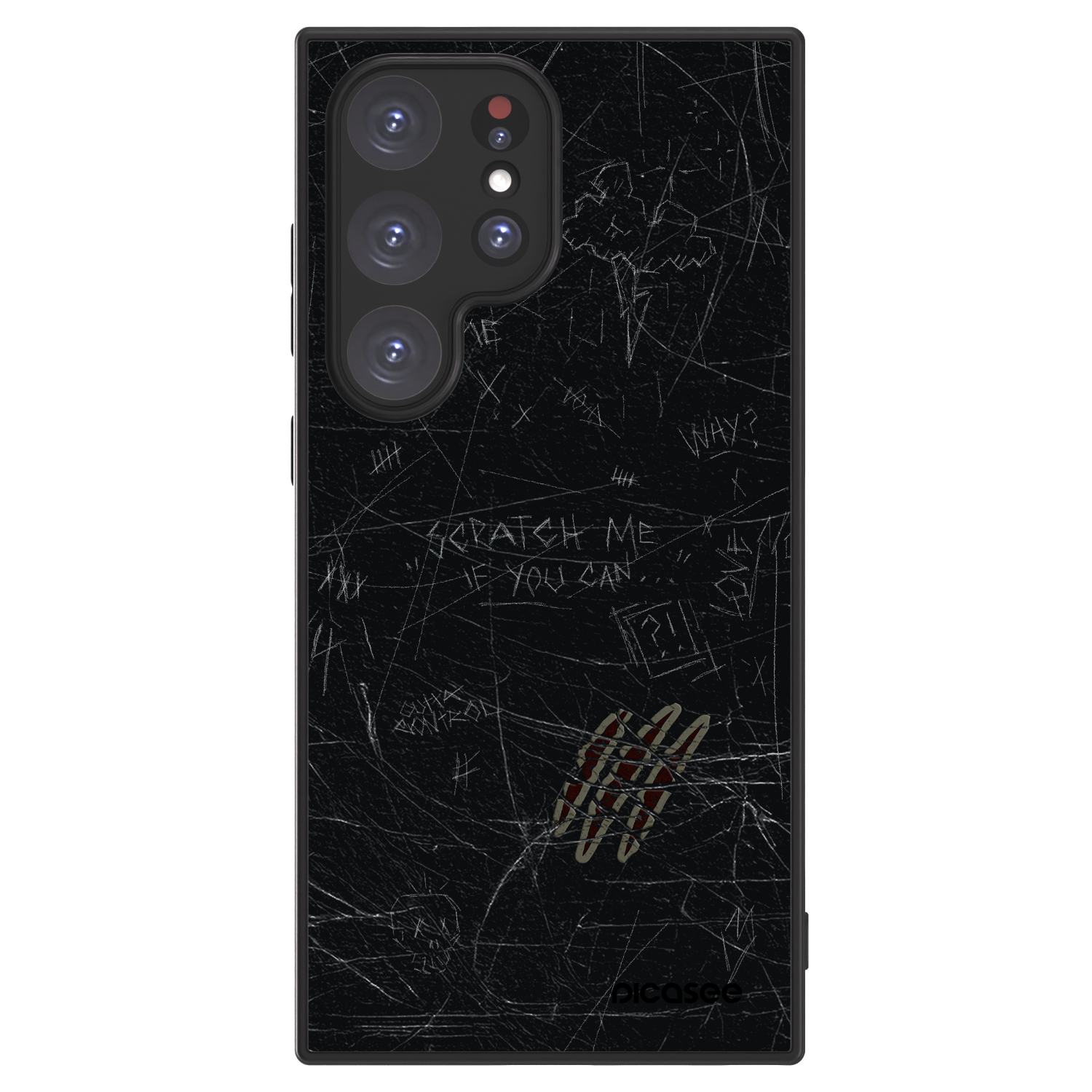Picasee ULTIMATE CASE PowerShare für Samsung Galaxy S24 Ultra S928B 5G - SCRATCH