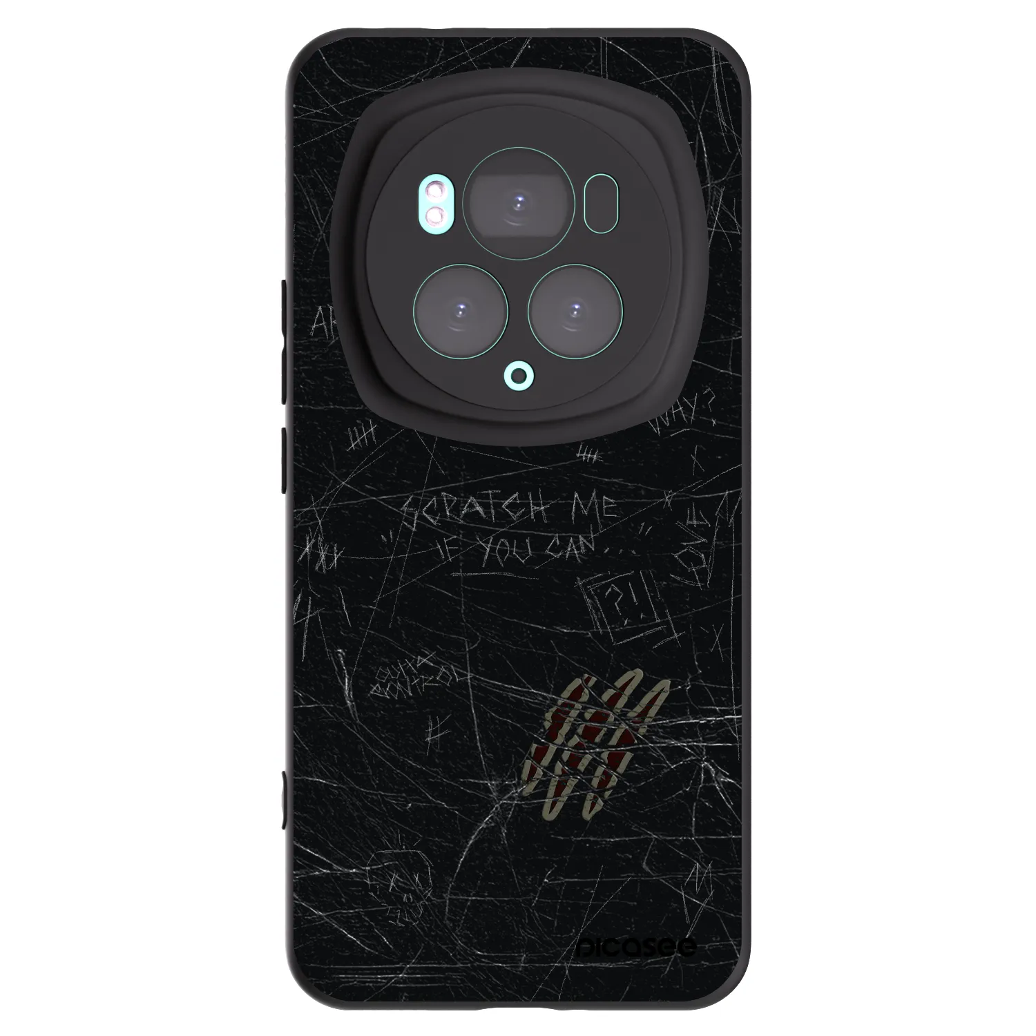 Picasee Honor Magic6 Pro Hülle - Schwarzes Silikon - SCRATCH