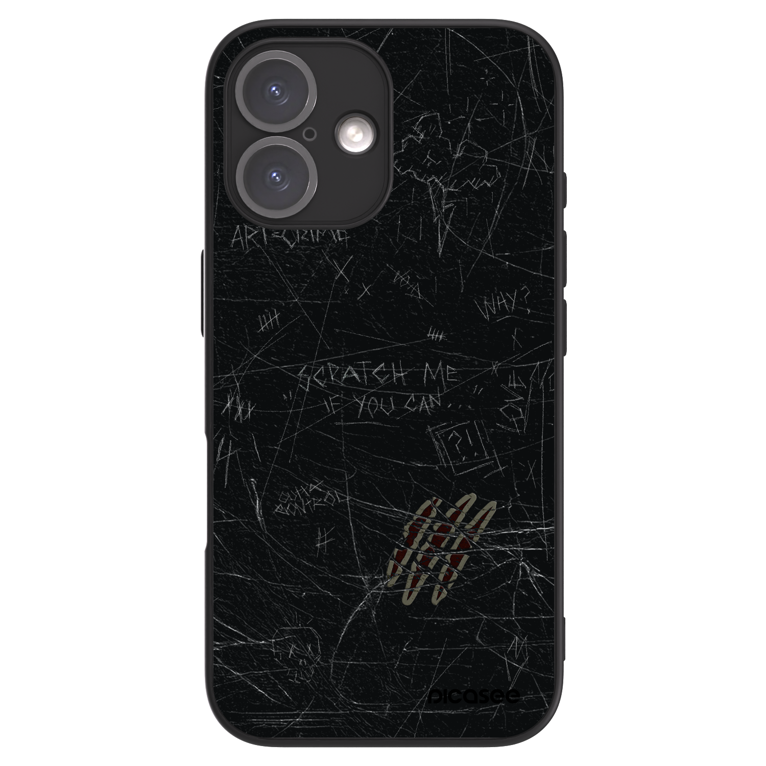 Picasee ULTIMATE CASE MagSafe für Apple iPhone 16 - SCRATCH