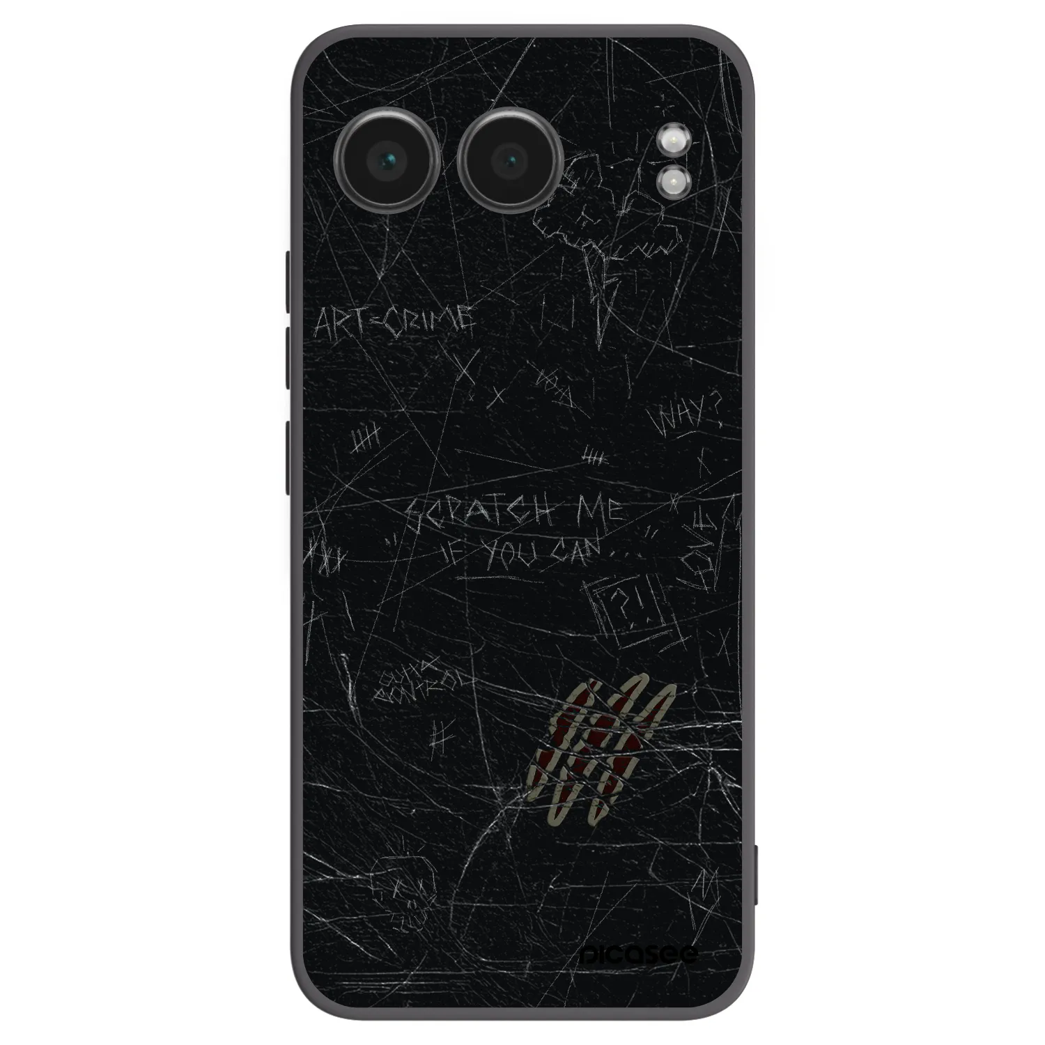 Picasee OnePlus Nord 4 Hülle - Schwarzes Silikon - SCRATCH