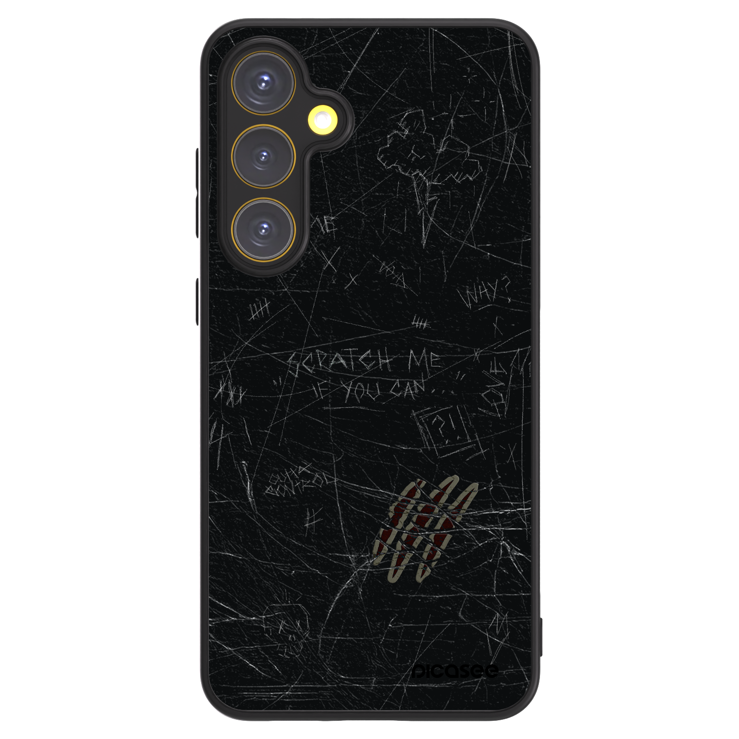 Picasee ULTIMATE CASE PowerShare für Samsung Galaxy S24 FE S721B - SCRATCH