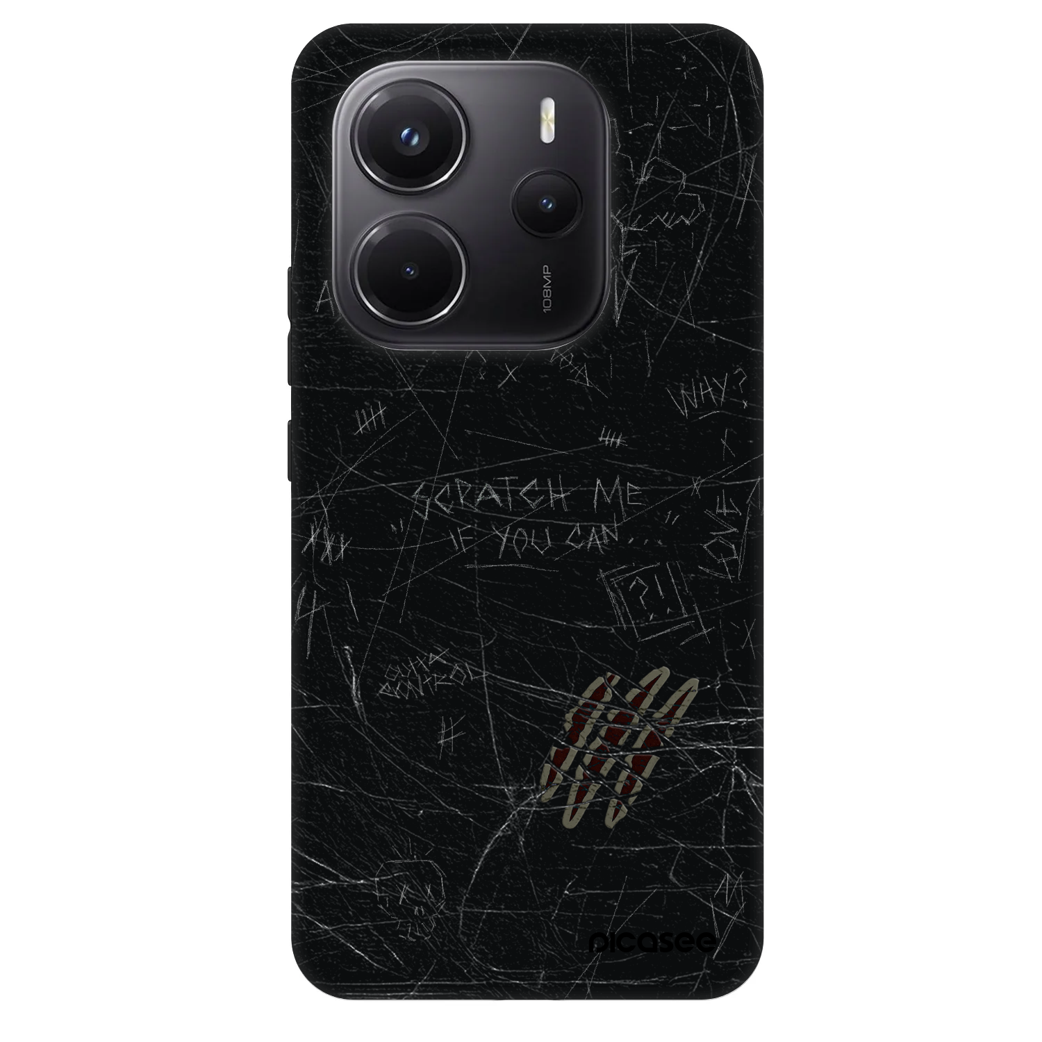 Picasee Fashion Case für Xiaomi Redmi Note 14 5G - SCRATCH