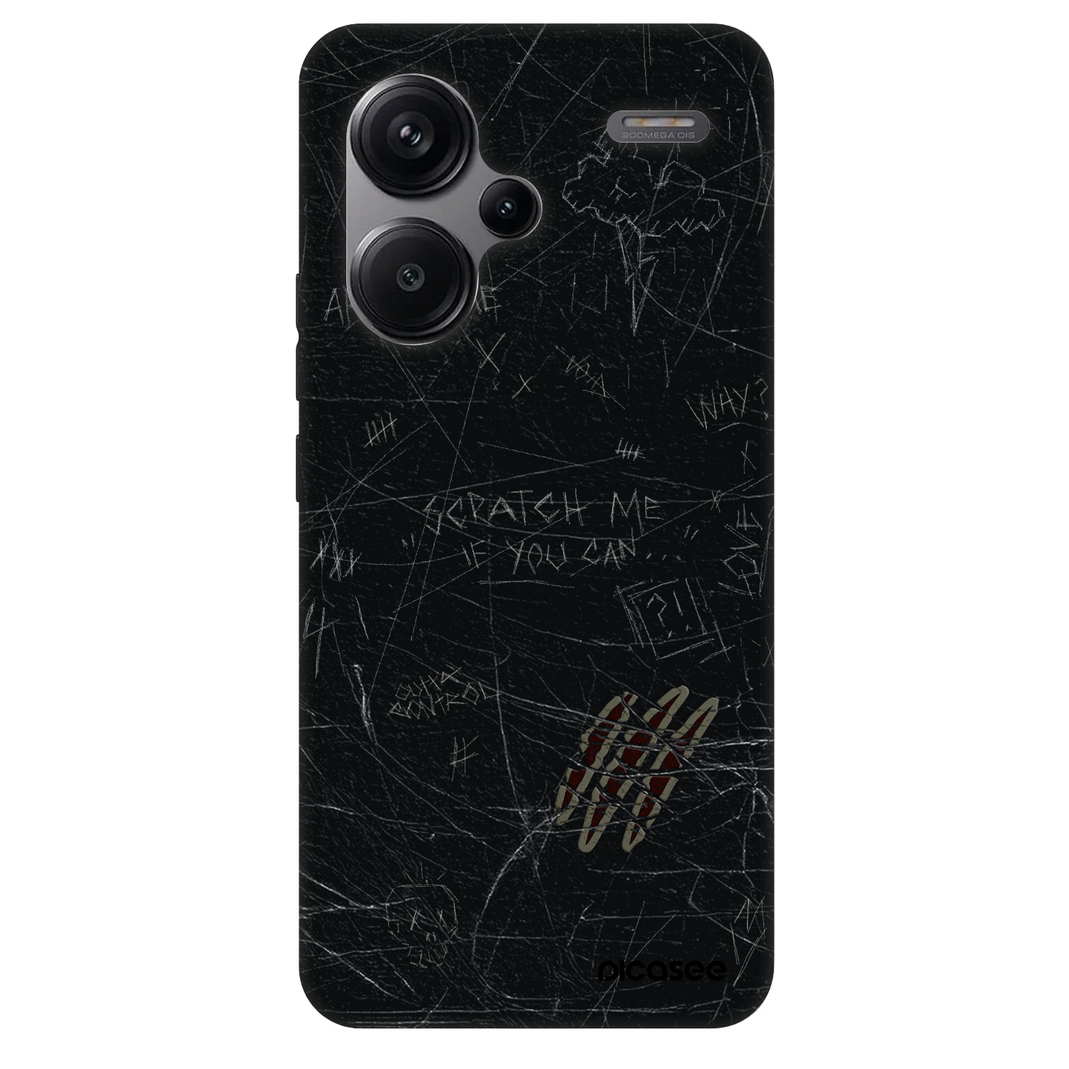 Picasee Fashion Case für Xiaomi Redmi Note 13 Pro+ 5G - SCRATCH