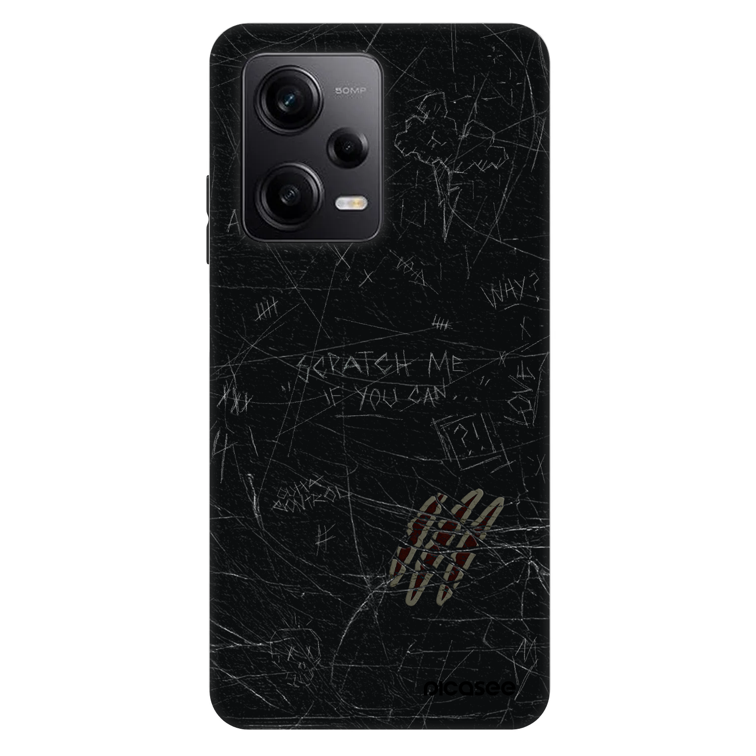 Picasee Fashion Case für Xiaomi Redmi Note 12 Pro+ 5G - SCRATCH