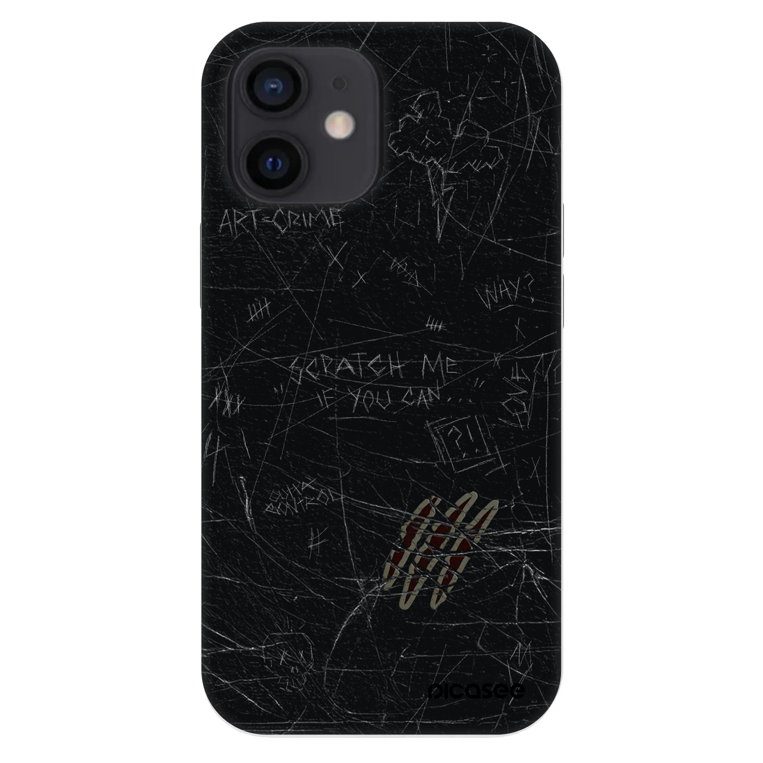 Picasee Fashion Case für Apple iPhone 12 mini - SCRATCH