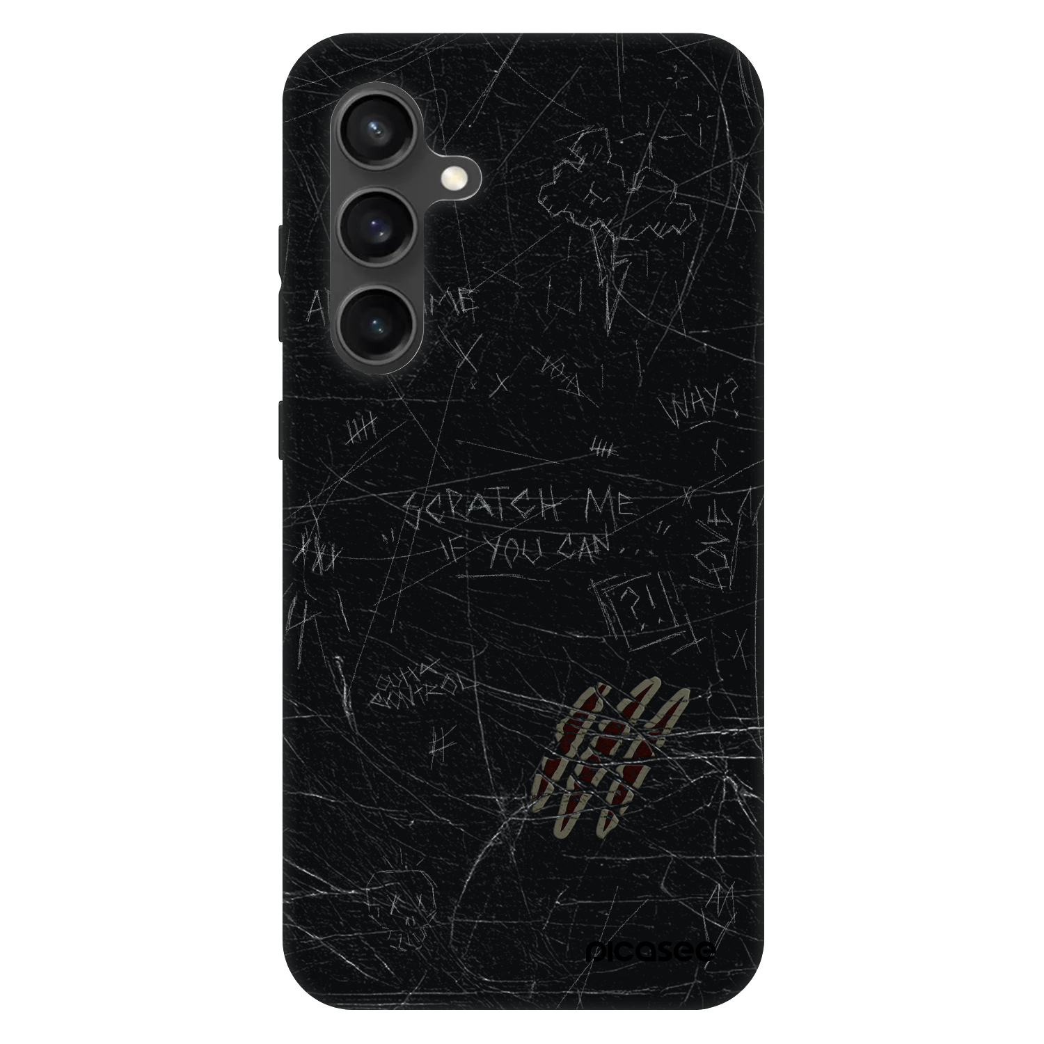 Picasee Fashion Case für Samsung Galaxy S24 FE S721B - SCRATCH