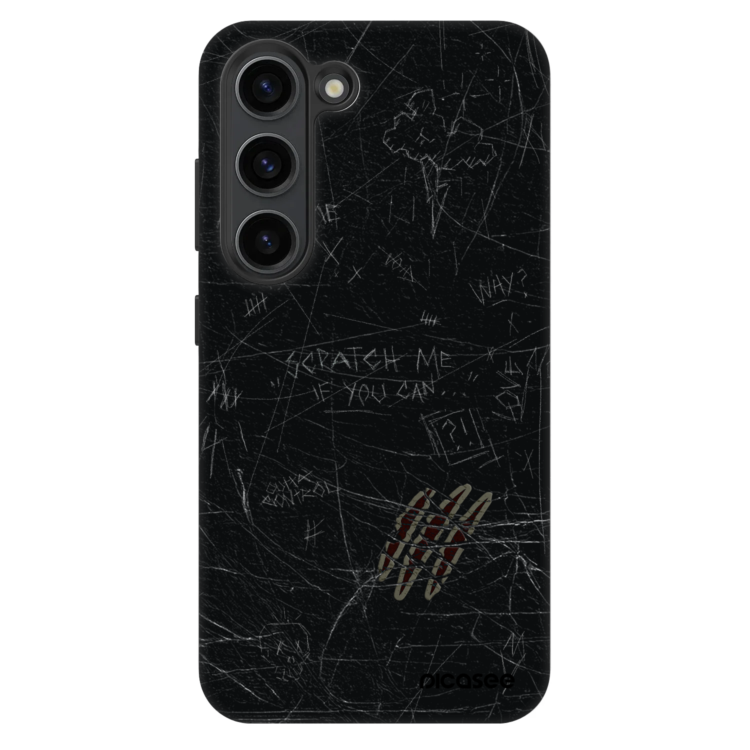 Picasee Fashion Case für Samsung Galaxy S23+ 5G - SCRATCH