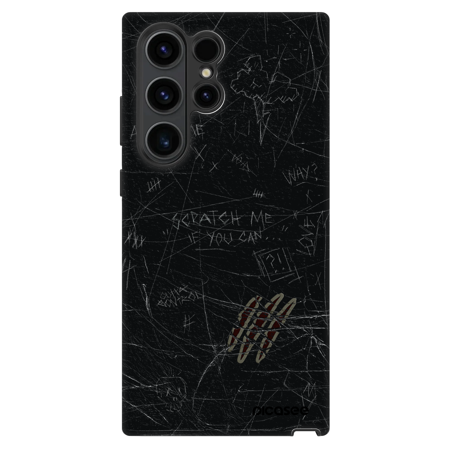 Picasee Fashion Case für Samsung Galaxy S23 Ultra 5G - SCRATCH