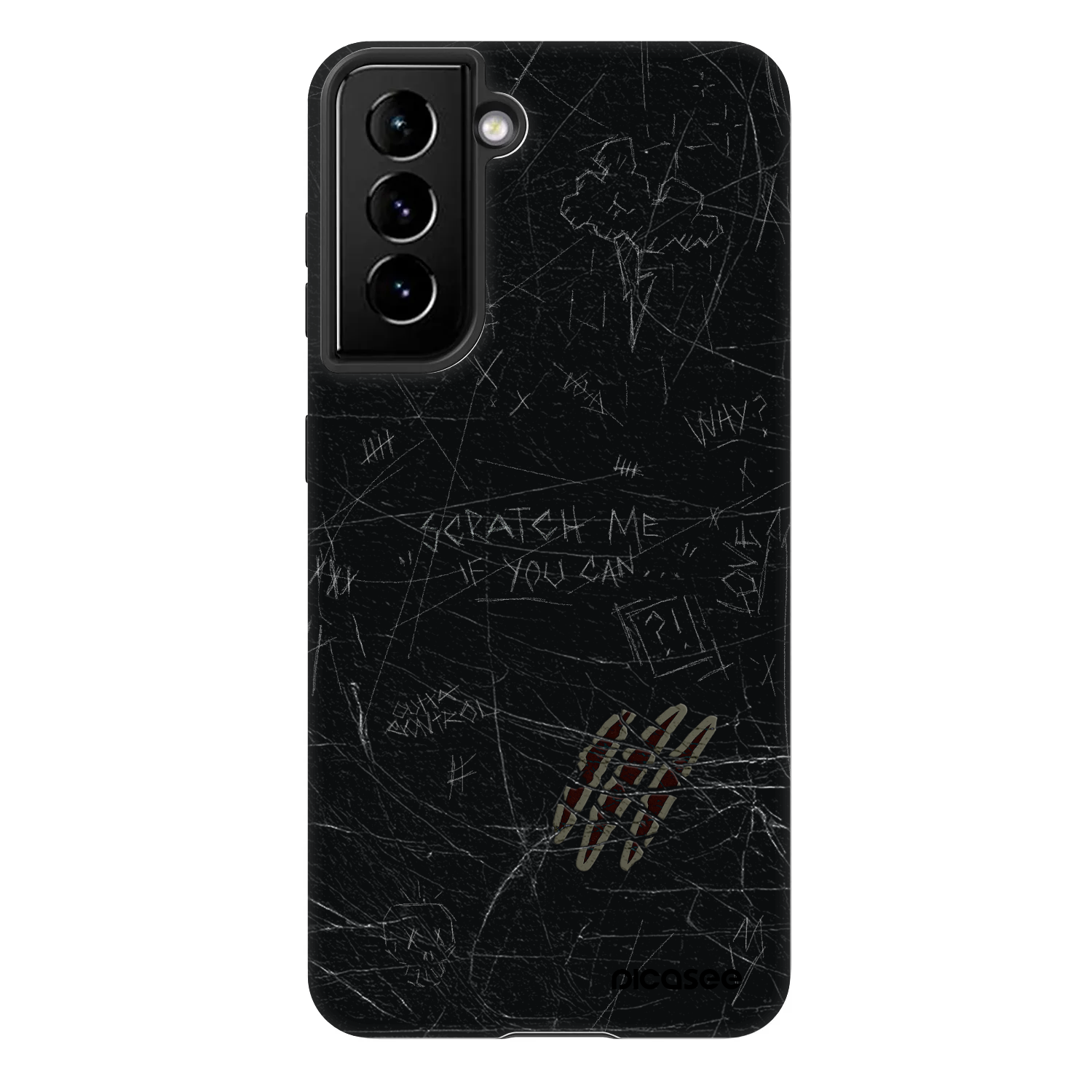 Picasee Fashion Case für Samsung Galaxy S21 FE 5G - SCRATCH