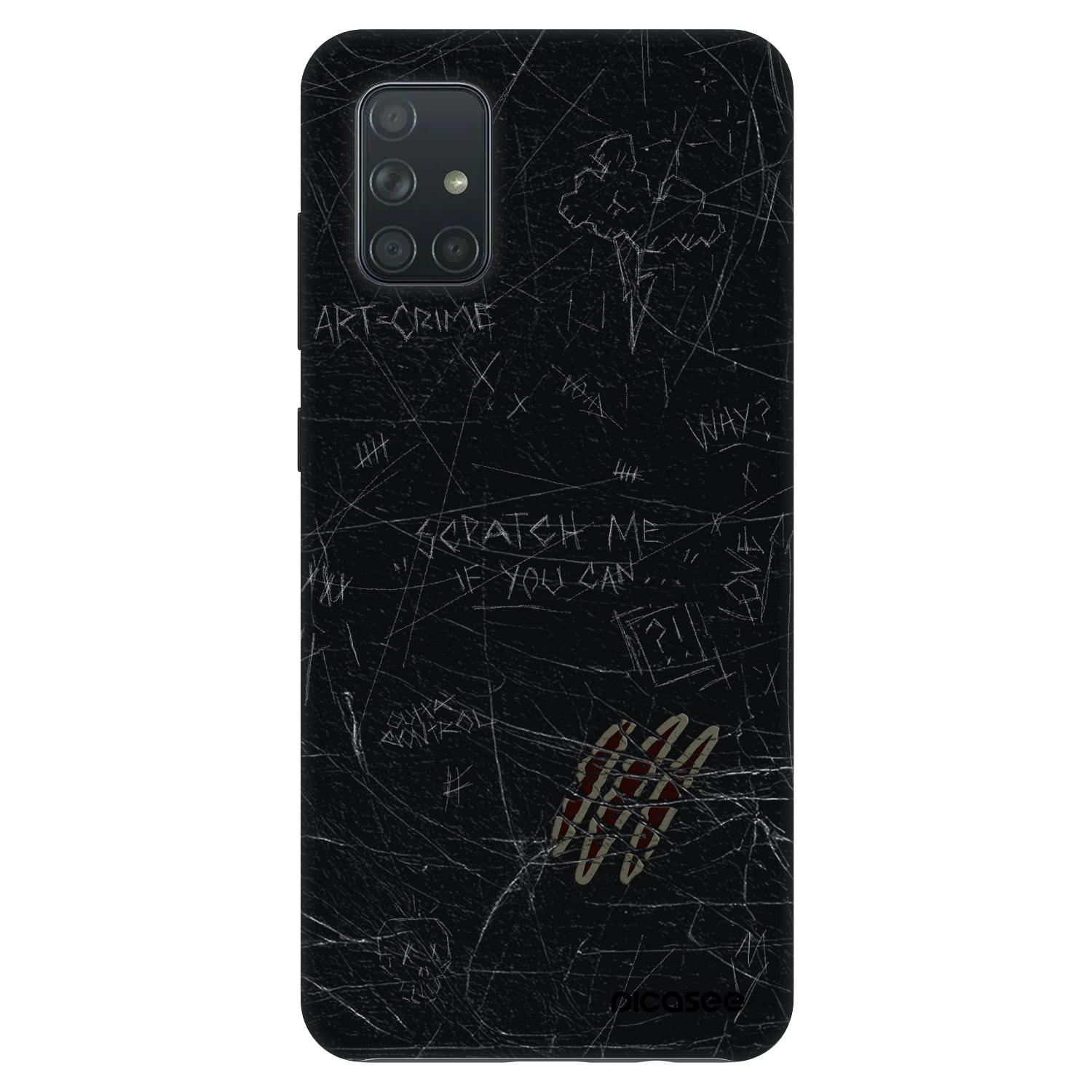 Picasee Fashion Case für Samsung Galaxy A71 A715F - SCRATCH
