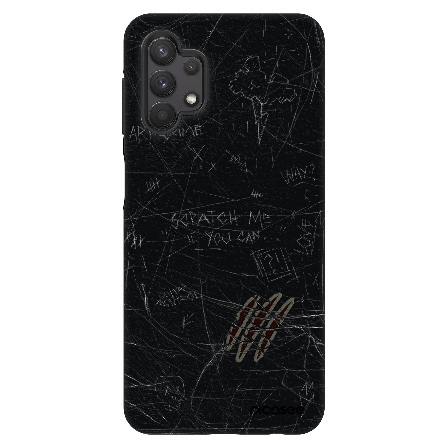 Picasee Fashion Case für Samsung Galaxy A32 5G A326B - SCRATCH