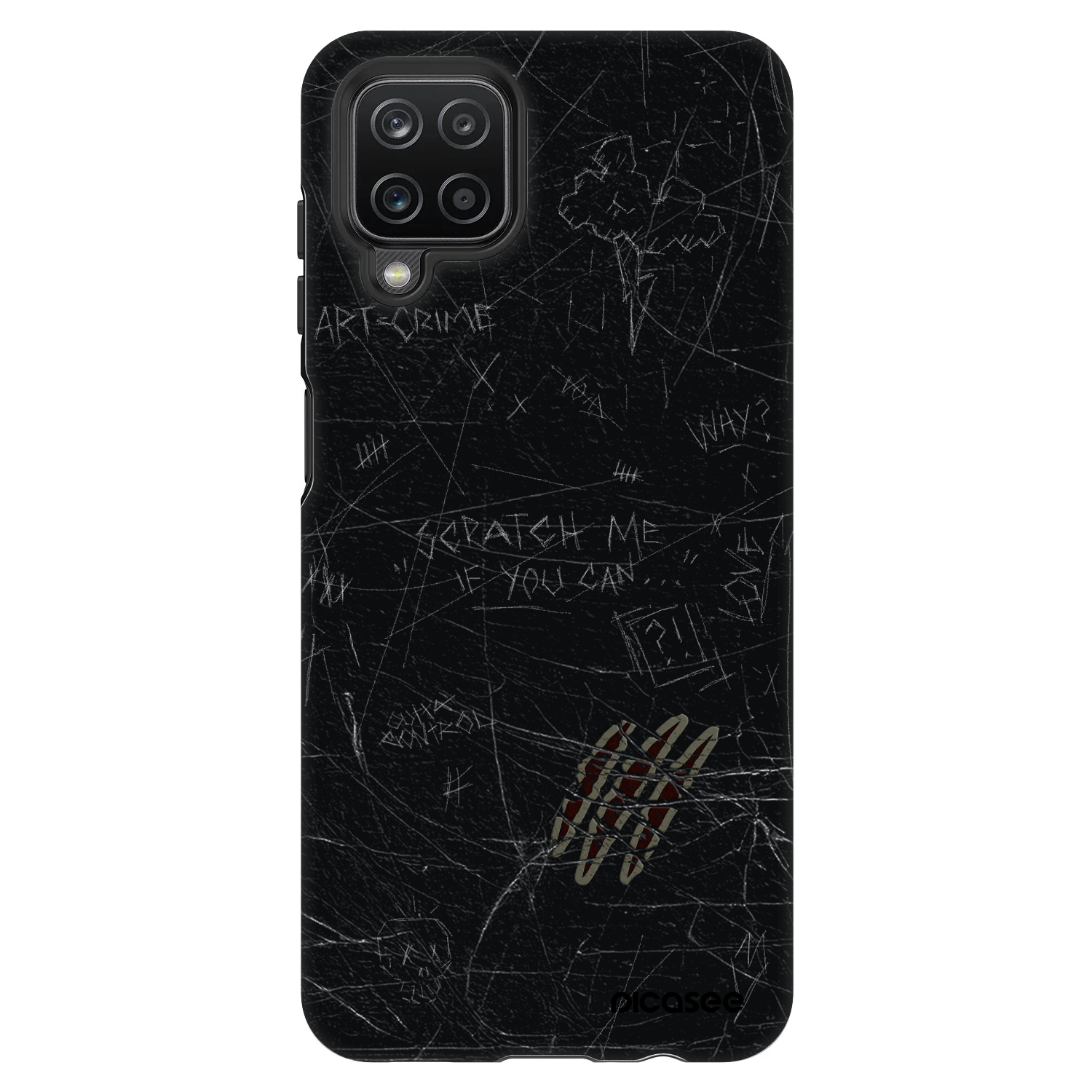 Picasee Fashion Case für Samsung Galaxy A12 A125F - SCRATCH