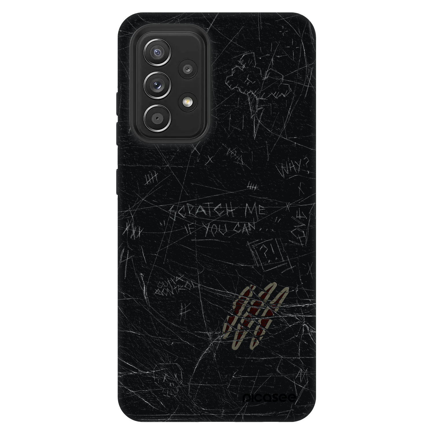 Picasee Fashion Case für Samsung Galaxy A52 5G A525F - SCRATCH