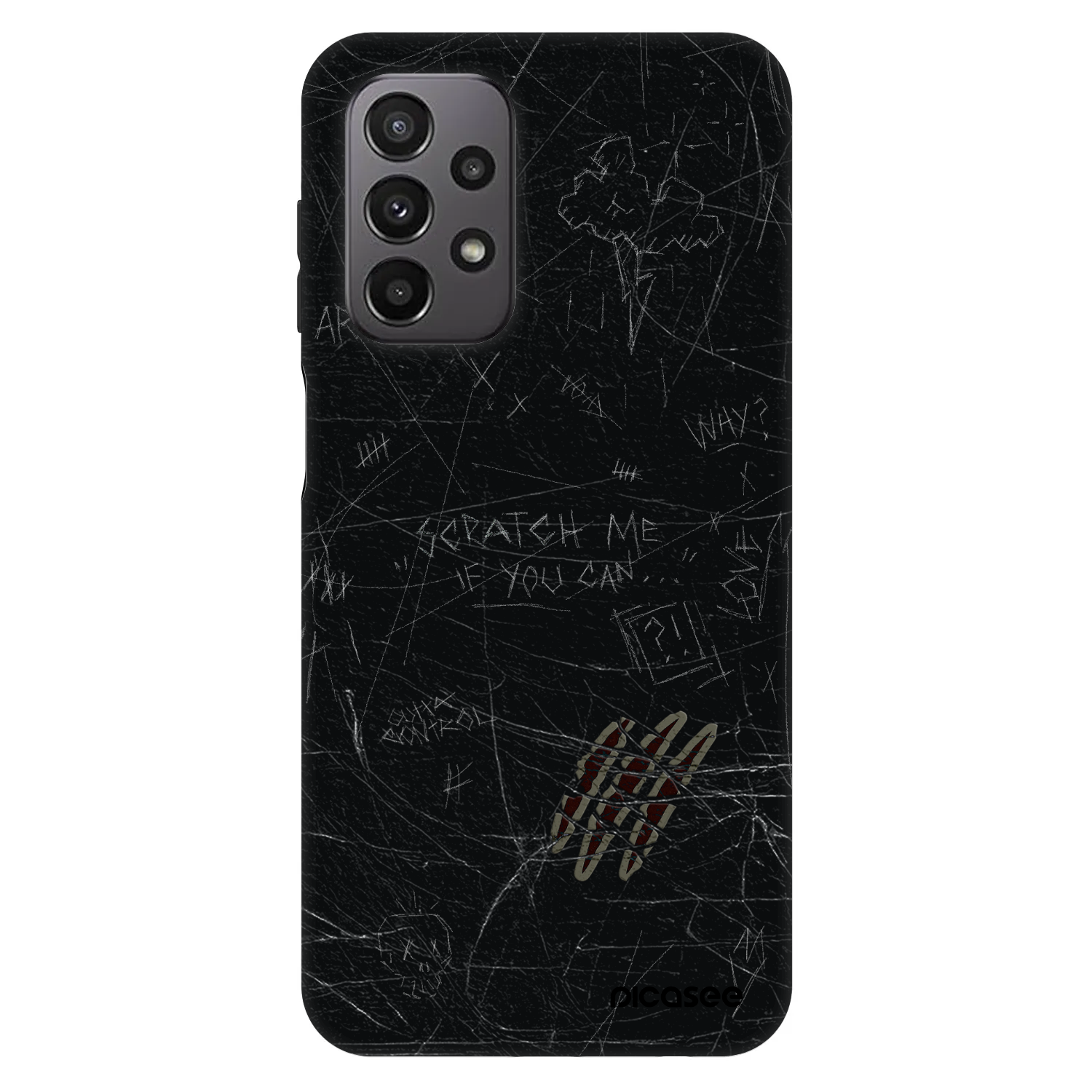 Picasee Fashion Case für Samsung Galaxy A23 A235F 4G - SCRATCH