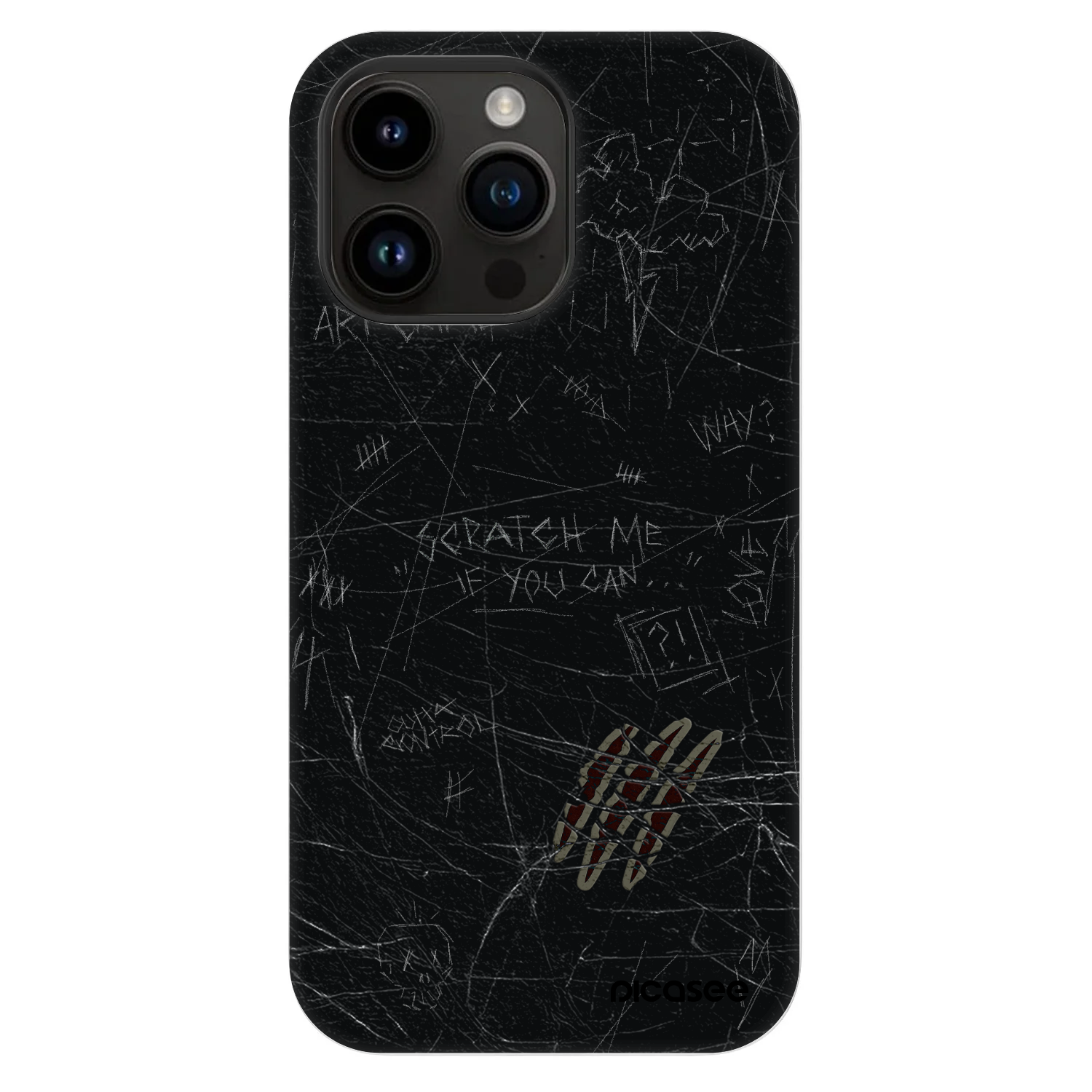 Picasee Fashion Case MagSafe für Apple iPhone 14 Pro Max - SCRATCH