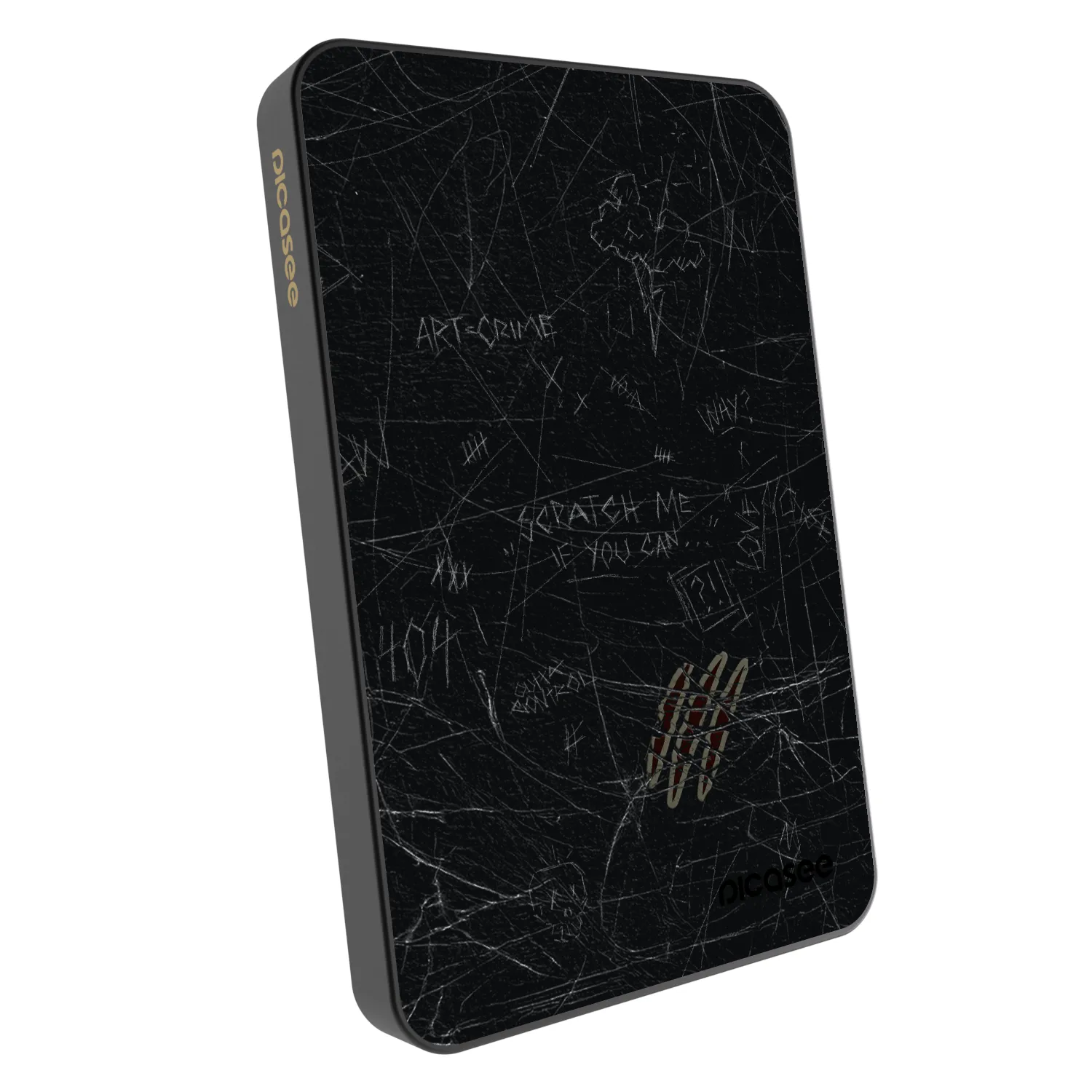 Picasee Powerbank mit MagSafe 5 000 mAh Grau - SCRATCH