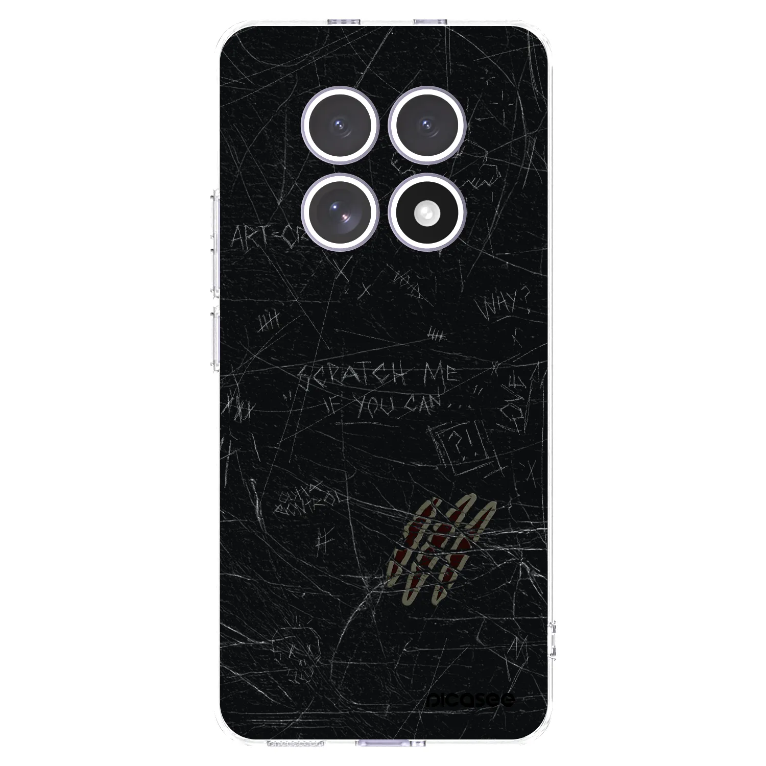 Picasee Xiaomi Redmi Note 15 Hülle - Transparentes Silikon - SCRATCH