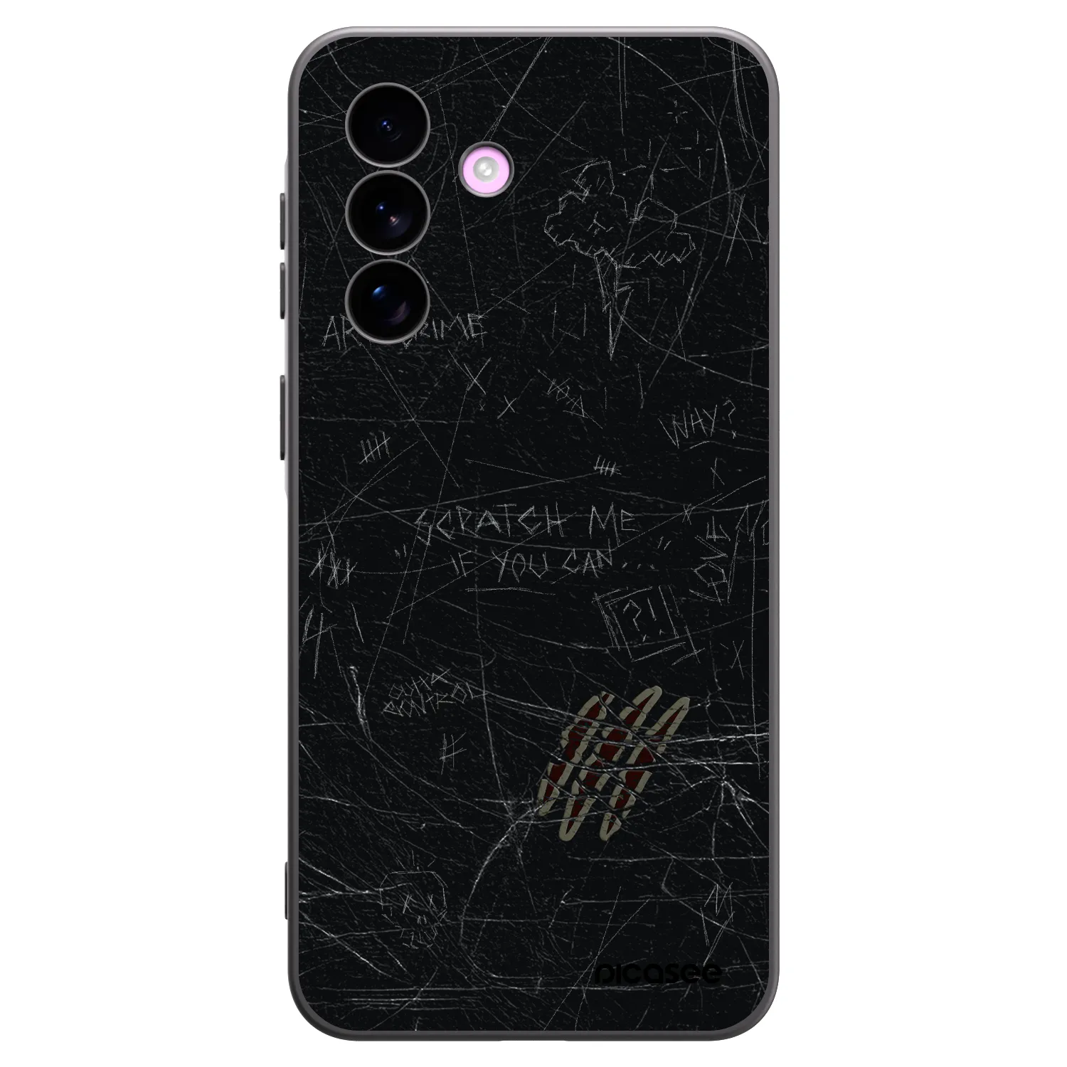 Picasee Samsung Galaxy A57 5G Hülle - Schwarzes Silikon - SCRATCH