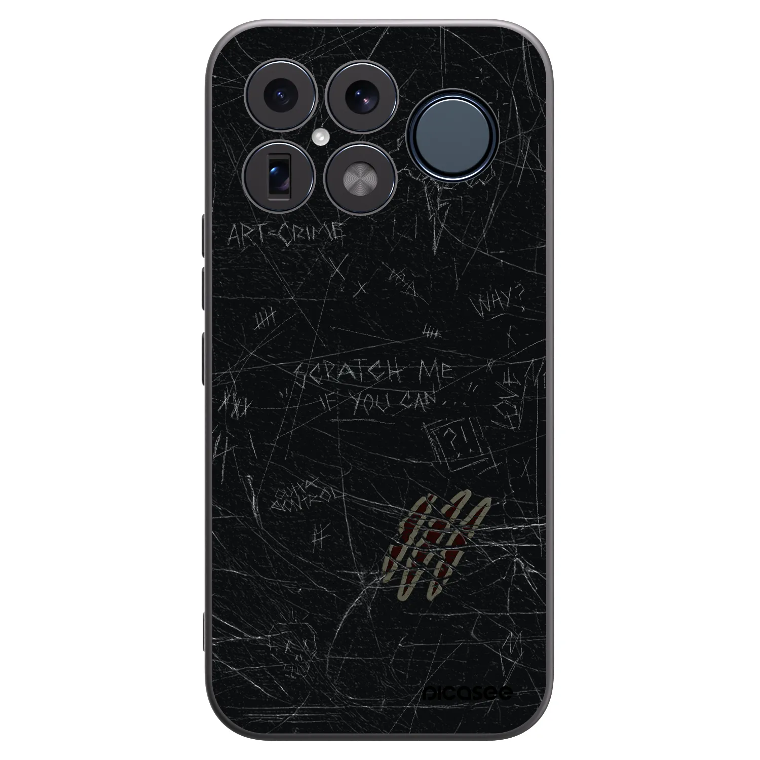 Picasee Xiaomi Poco F8 Ultra Hülle - Schwarzes Silikon - SCRATCH