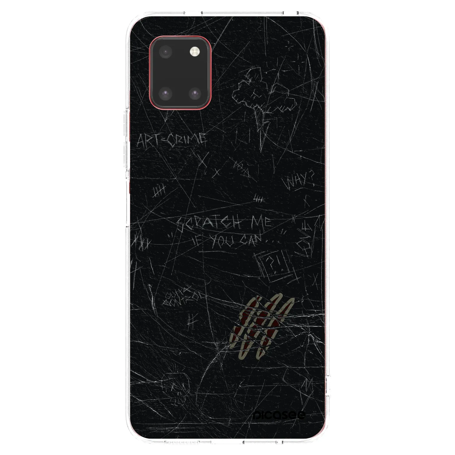 Picasee Samsung Galaxy Note 10 Lite N770F Hülle - Transparentes Silikon - SCRATCH