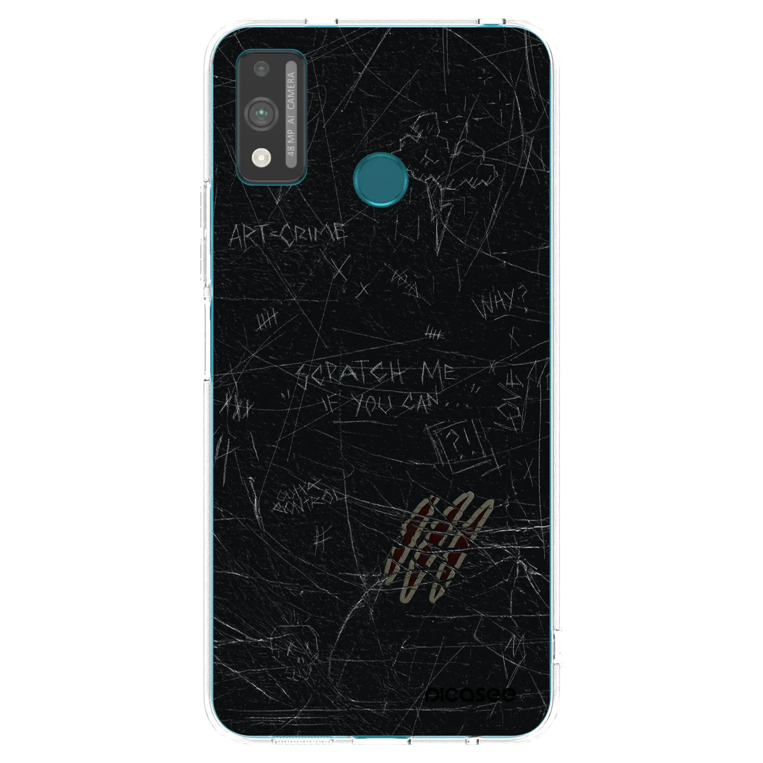 Picasee Honor 9X Lite Hülle - Transparentes Silikon - SCRATCH