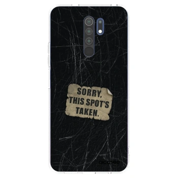 Picasee Xiaomi Redmi 9 Hülle - Transparentes Silikon - SORRY