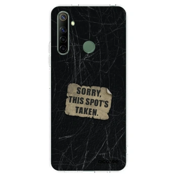 Picasee Realme 6i Hülle - Transparentes Silikon - SORRY