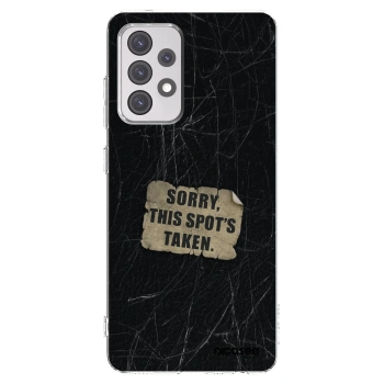 Picasee Samsung Galaxy A52 5G A525F Hülle - Transparentes Silikon - SORRY