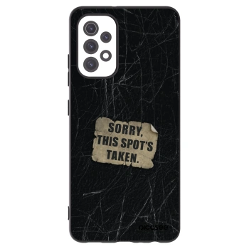 Picasee Samsung Galaxy A32 5G A326B Hülle - Schwarzes Silikon - SORRY