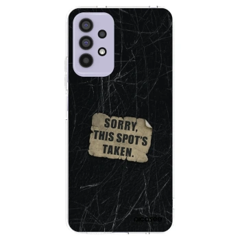 Picasee Samsung Galaxy A32 4G SM-A325F Hülle - Transparentes Silikon - SORRY