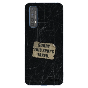 Picasee Realme 7 Hülle - Transparentes Silikon - SORRY