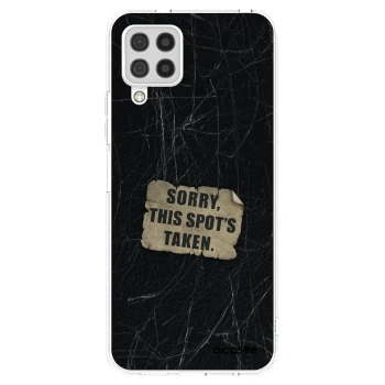 Picasee Samsung Galaxy A22 A225F 4G Hülle - Transparentes Silikon - SORRY