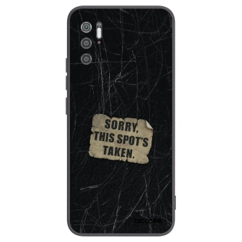 Picasee Xiaomi Poco M3 Pro 5G Hülle - Schwarzes Silikon - SORRY