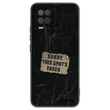 Picasee Realme 8 5G Hülle - Schwarzes Silikon - SORRY