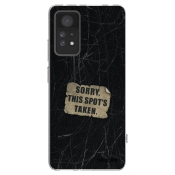 Picasee Xiaomi Redmi Note 11 Pro Hülle - Transparentes Silikon - SORRY