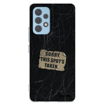 Picasee Samsung Galaxy A53 5G A536 Hülle - Transparentes Silikon - SORRY