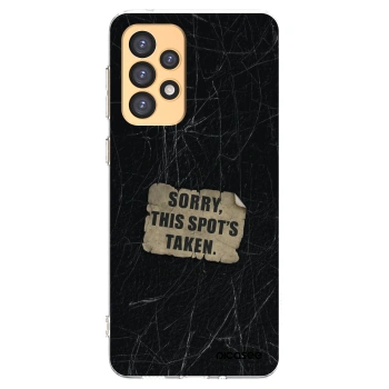 Picasee Samsung Galaxy A33 5G A336 Hülle - Transparentes Silikon - SORRY