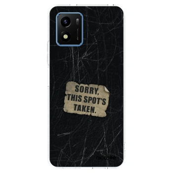 Picasee Vivo Y01 Hülle - Transparentes Silikon - SORRY