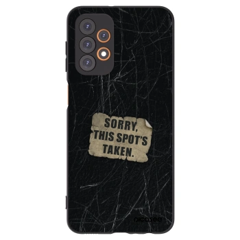 Picasee Samsung Galaxy A23 A235F 4G Hülle - Schwarzes Silikon - SORRY