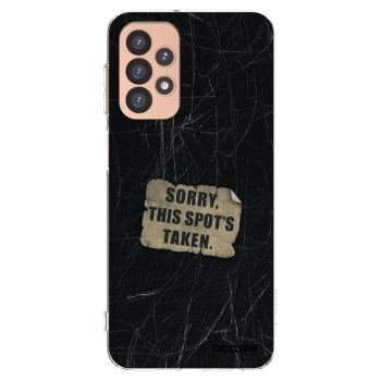 Picasee Samsung Galaxy A23 A236B 5G Hülle - Transparentes Silikon - SORRY