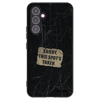 Picasee Samsung Galaxy A54 5G A546B Hülle - Schwarzes Silikon - SORRY