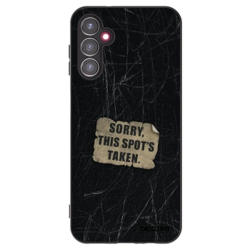 Picasee Samsung Galaxy A14 5G A146P Hülle - Schwarzes Silikon - SORRY