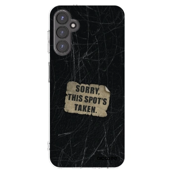 Picasee Samsung Galaxy A14 5G A146P Hülle - Transparentes Silikon - SORRY