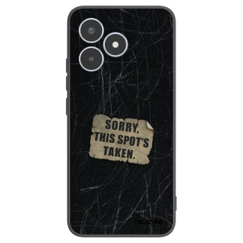 Picasee Realme C53 Hülle - Schwarzes Silikon - SORRY