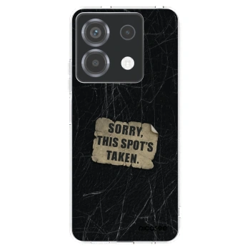 Picasee Xiaomi Poco X6 Hülle - Transparentes Silikon - SORRY