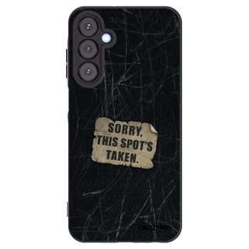 Picasee Samsung Galaxy A25 A256B 5G Hülle - Schwarzes Silikon - SORRY