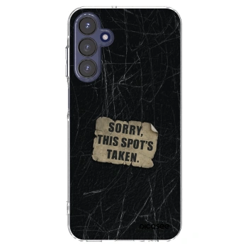 Picasee Samsung Galaxy A15 A155F 4G Hülle - Transparentes Silikon - SORRY