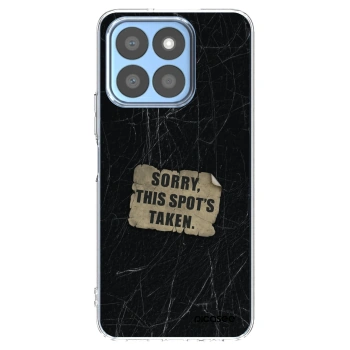 Picasee Honor X8b Hülle - Transparentes Silikon - SORRY