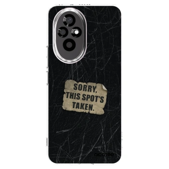 Picasee Honor 200 Pro 5G Hülle - Transparentes Silikon - SORRY